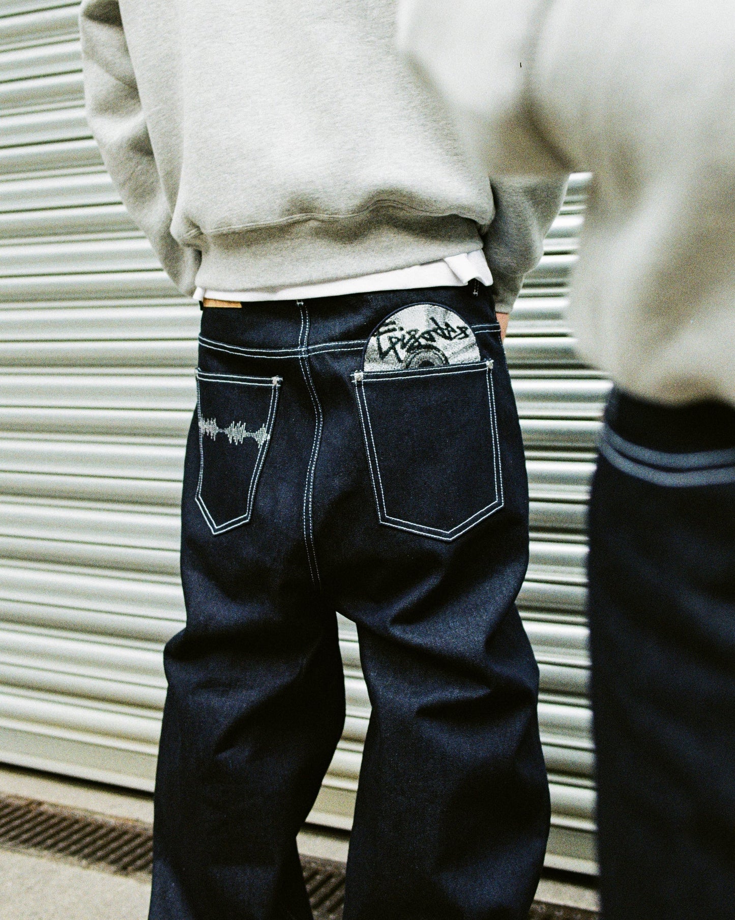 DISC RAW DENIM JEANS [14OZ]