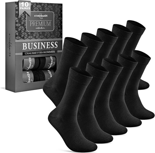 Executive Seamless Cotton Business Socks