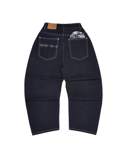 DISC RAW DENIM JEANS [14OZ]