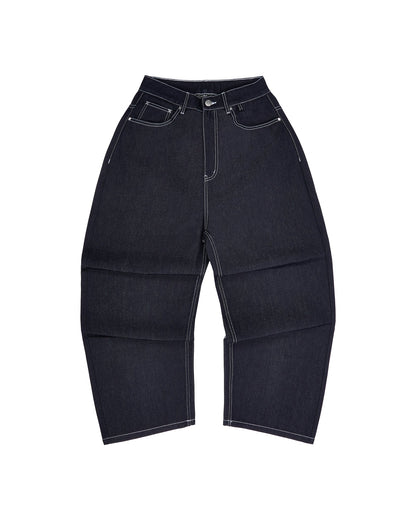 DISC RAW DENIM JEANS [14OZ]